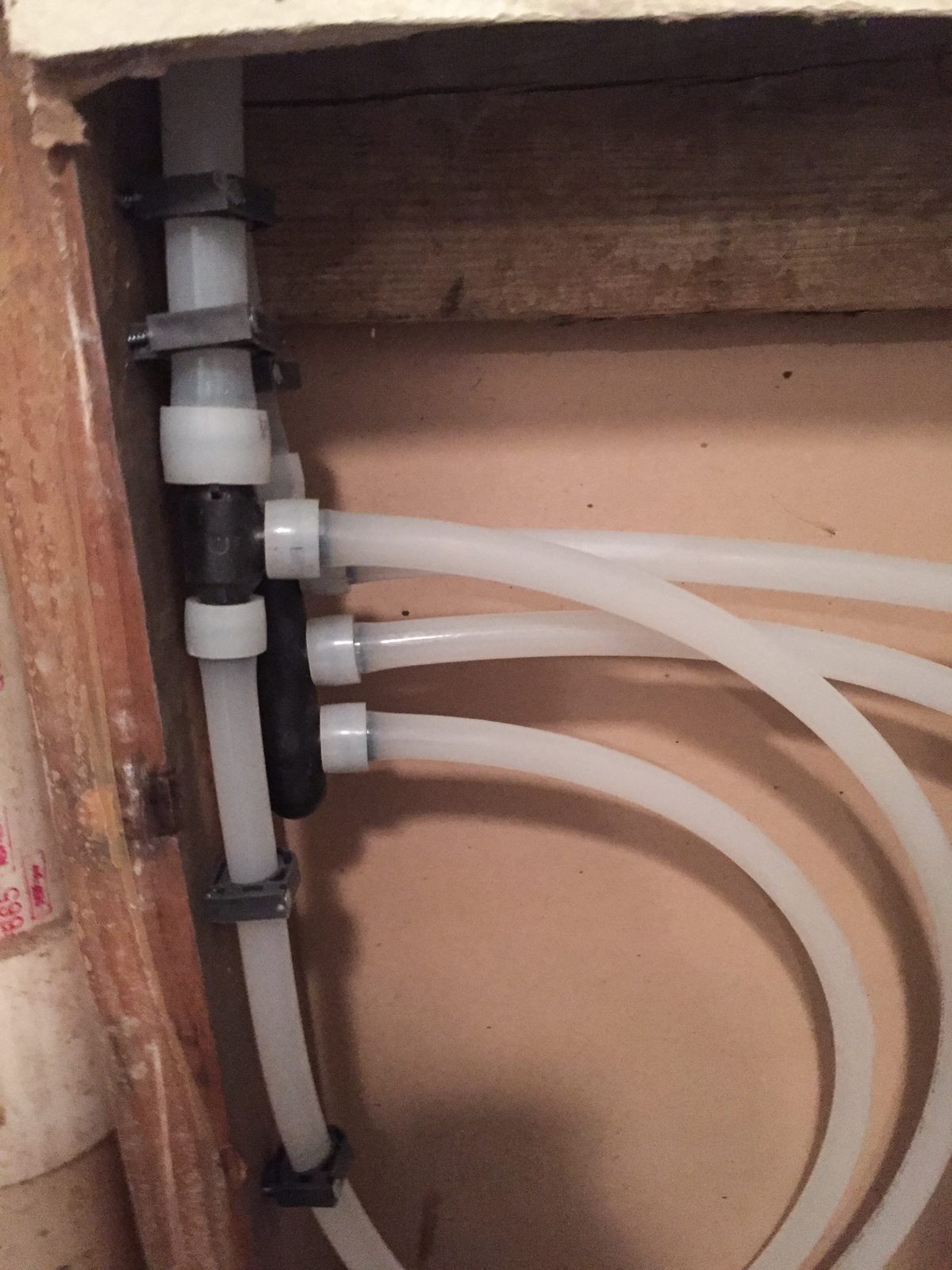 Repipe project photo - Costa Mesa, CA home pipes before or after replacement by Repipe OC